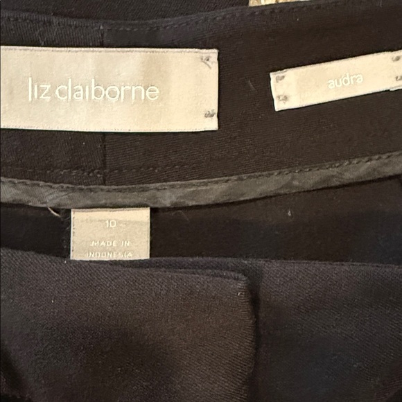 Liz Claiborne Black Trousers - Picture 3 of 3